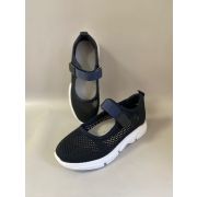 Туфли Капитошка для девочек текстильные с кожаной стелькой 30размера