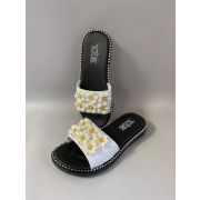 Шлепки белые для девочек