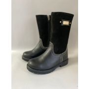 Сапоги Шаговита зимние для девочек натуральная кожа+шерсть 80%