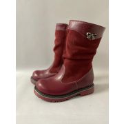 Сапоги Шаговита зимние для девочек натуральная кожа+шерсть 27 размер