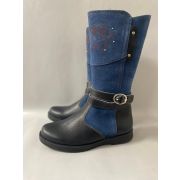 Сапоги Котофей зимние для девочек натуральная кожа+нат.мех