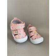 Туфли Капитошка текстильные для девочек с анатомической стелькой