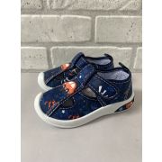 Туфли текстильные Флип для мальчика с анатомической стелькой