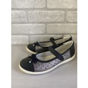 Туфли школьные Котофей для девочек натуральная кожа 37,5 размер /стелька 24 см