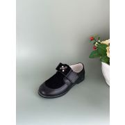 Полуботинки для девочки кожаные