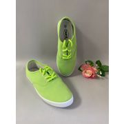 Кеды для девочек салатового цвета Триен