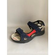 Босоножки Котофей открытые, натуральная кожа, на трех липучках