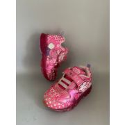 Кроссовки для девочек со светящейся подошвой осенние 23 размер