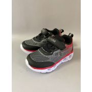 Кроссовки Зебра для мальчика со светодиодной подошвой